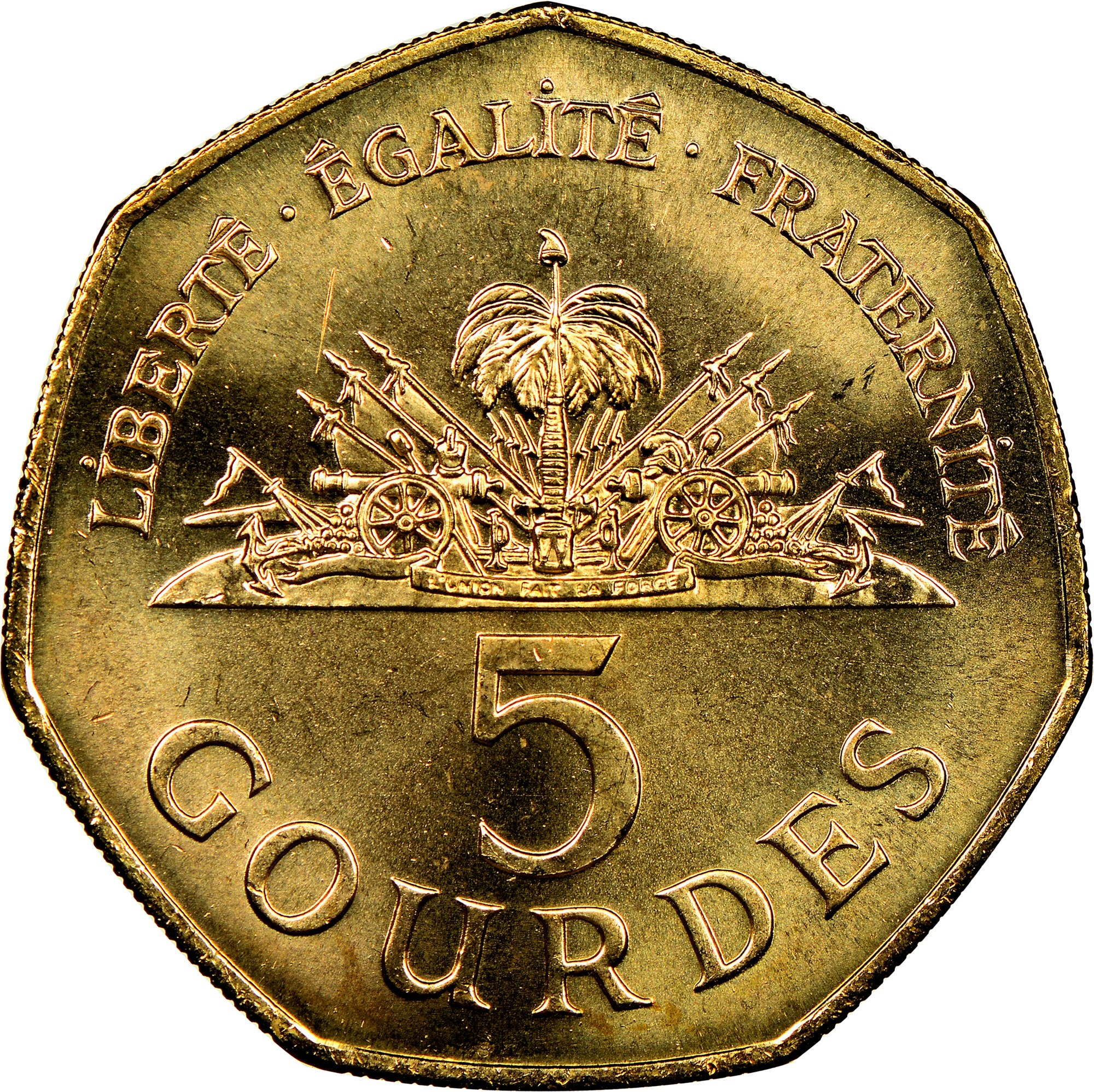 Haiti 5 Gourdes KM 156 Prices & Values NGC